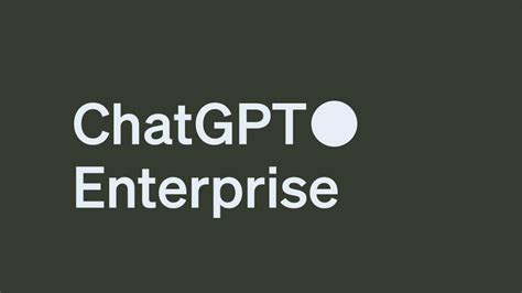 Chat gpt enterprise. Things To Know About Chat gpt enterprise. 